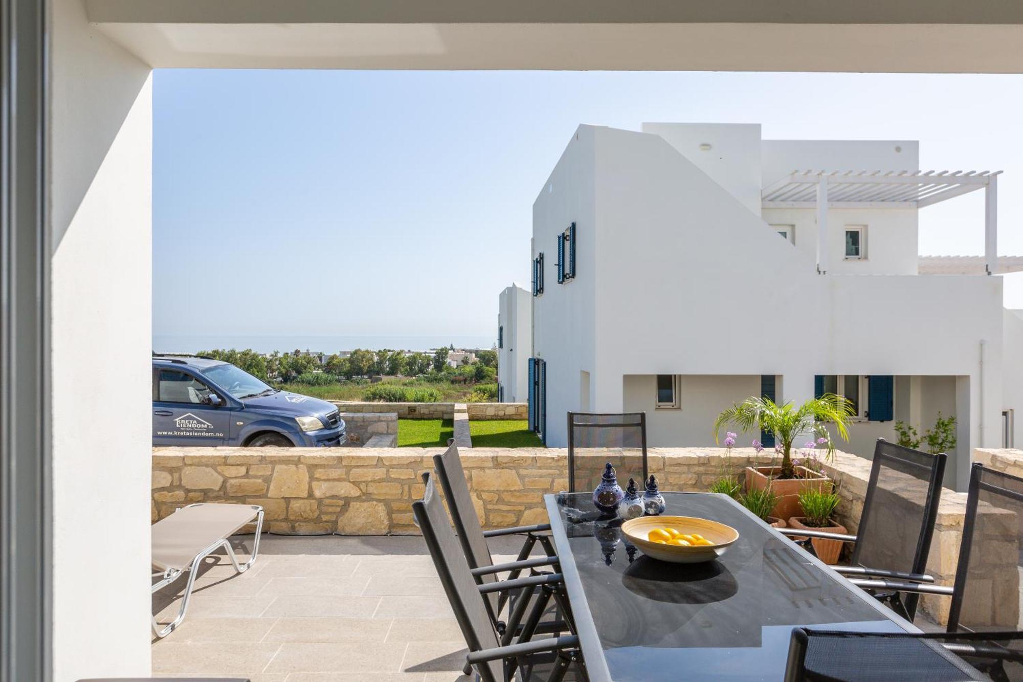 Triton Sea View Villa Georgioupoli Exterior photo