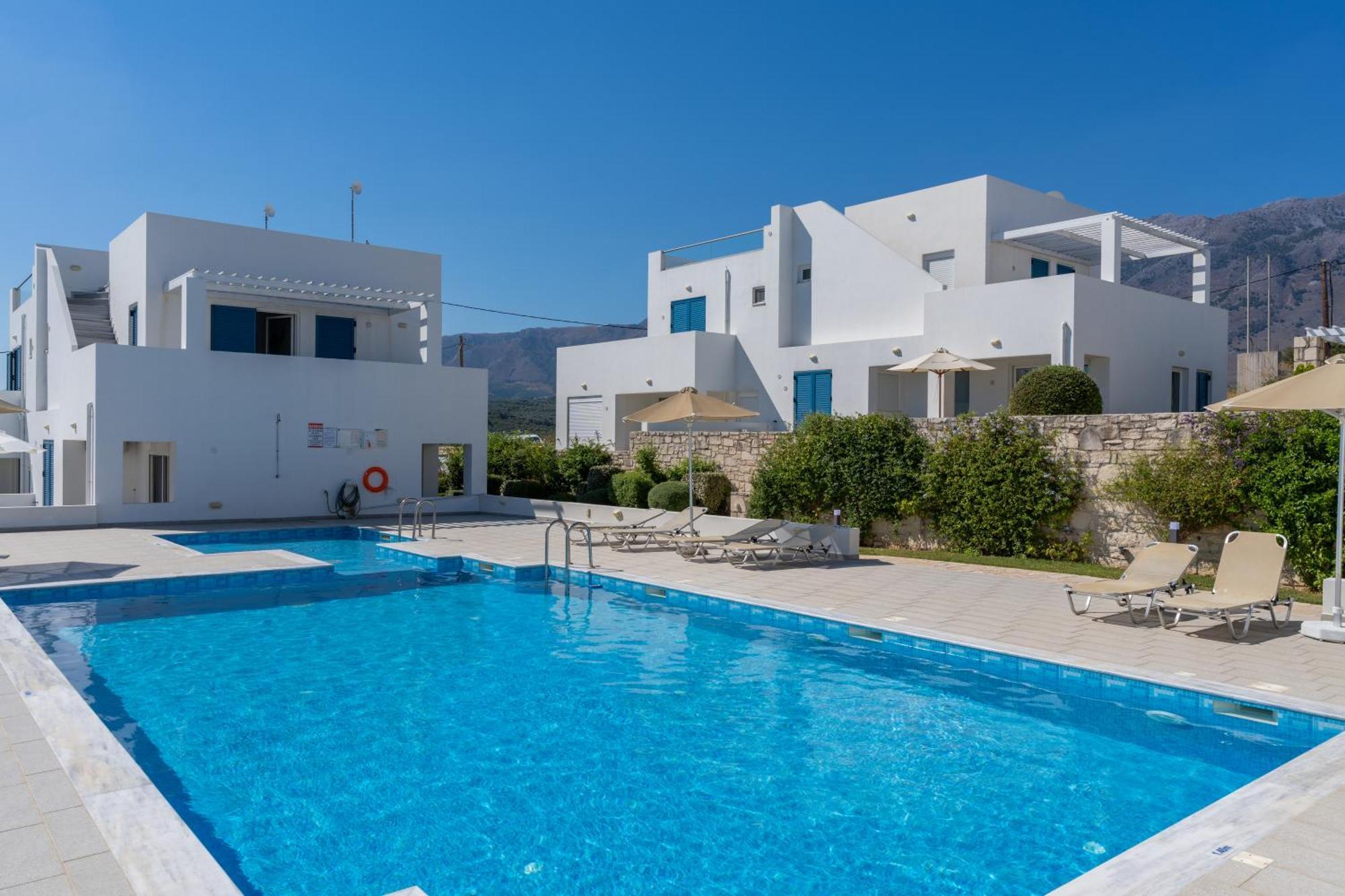 Triton Sea View Villa Georgioupoli Exterior photo